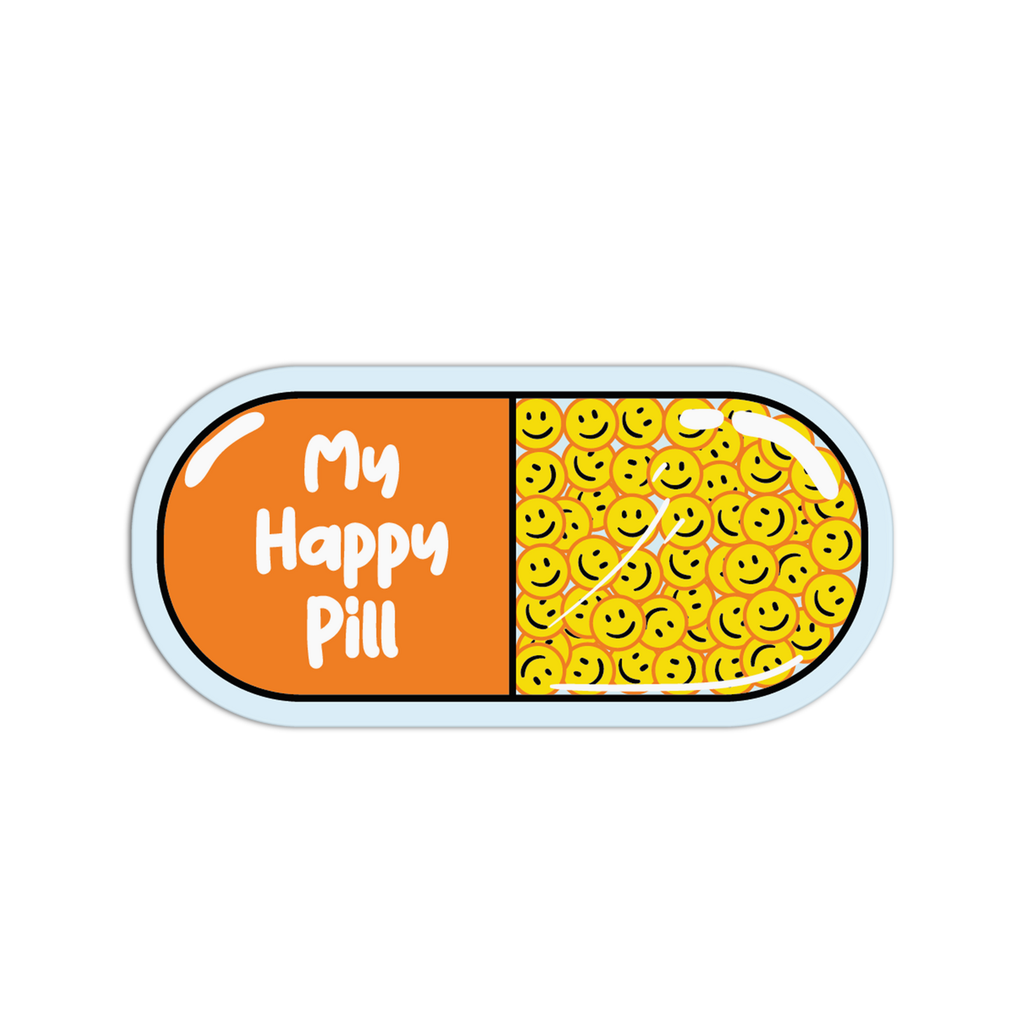 My Happy Pill Medication Series Sticker