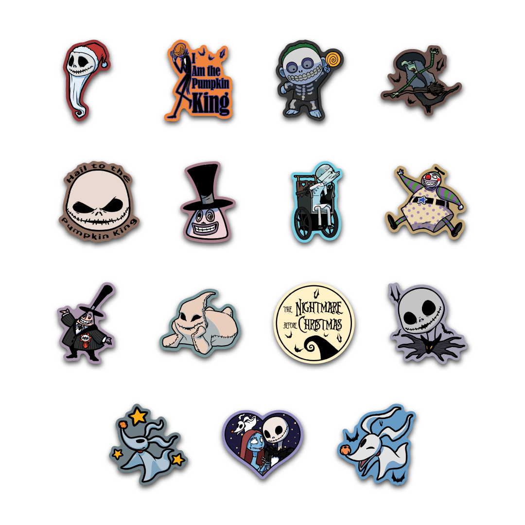 Nightmare Before Christmas Sticker Pack