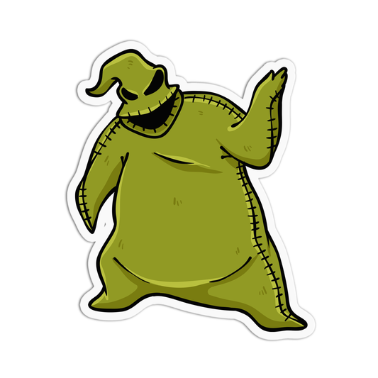 Oogie Boogie Halloween Sticker