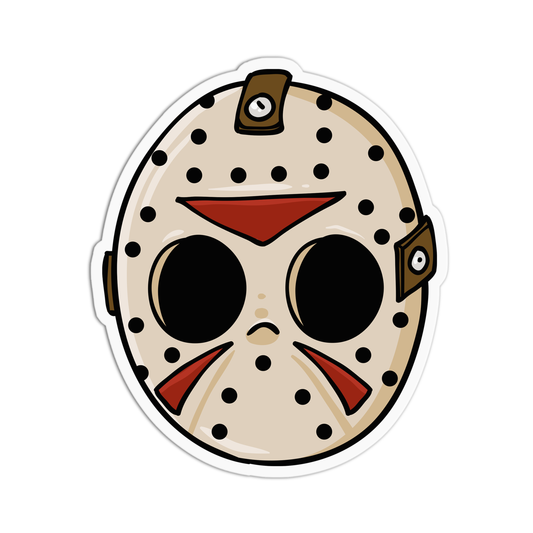 Jason Voorhees Halloween Sticker