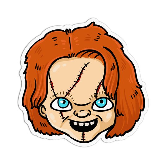 Chucky Halloween Sticker