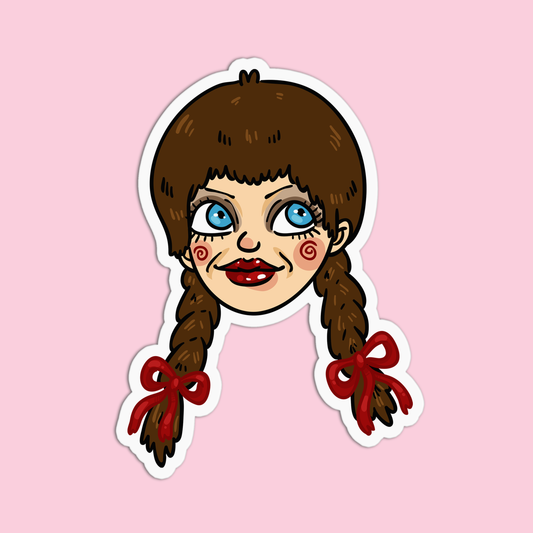 Annabelle Halloween Sticker