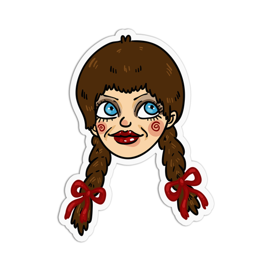 Annabelle Halloween Sticker