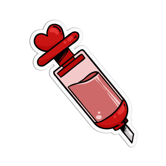 Syringe Nurse Stickers