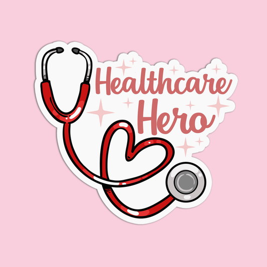 Healthcare Hero Nurse Stickers