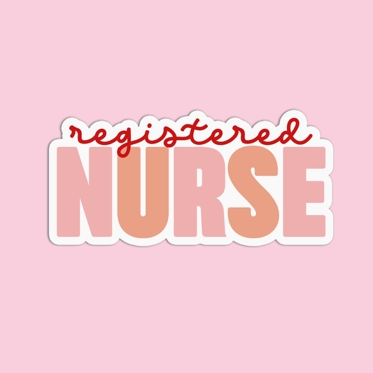 Registered Nurse Stickers