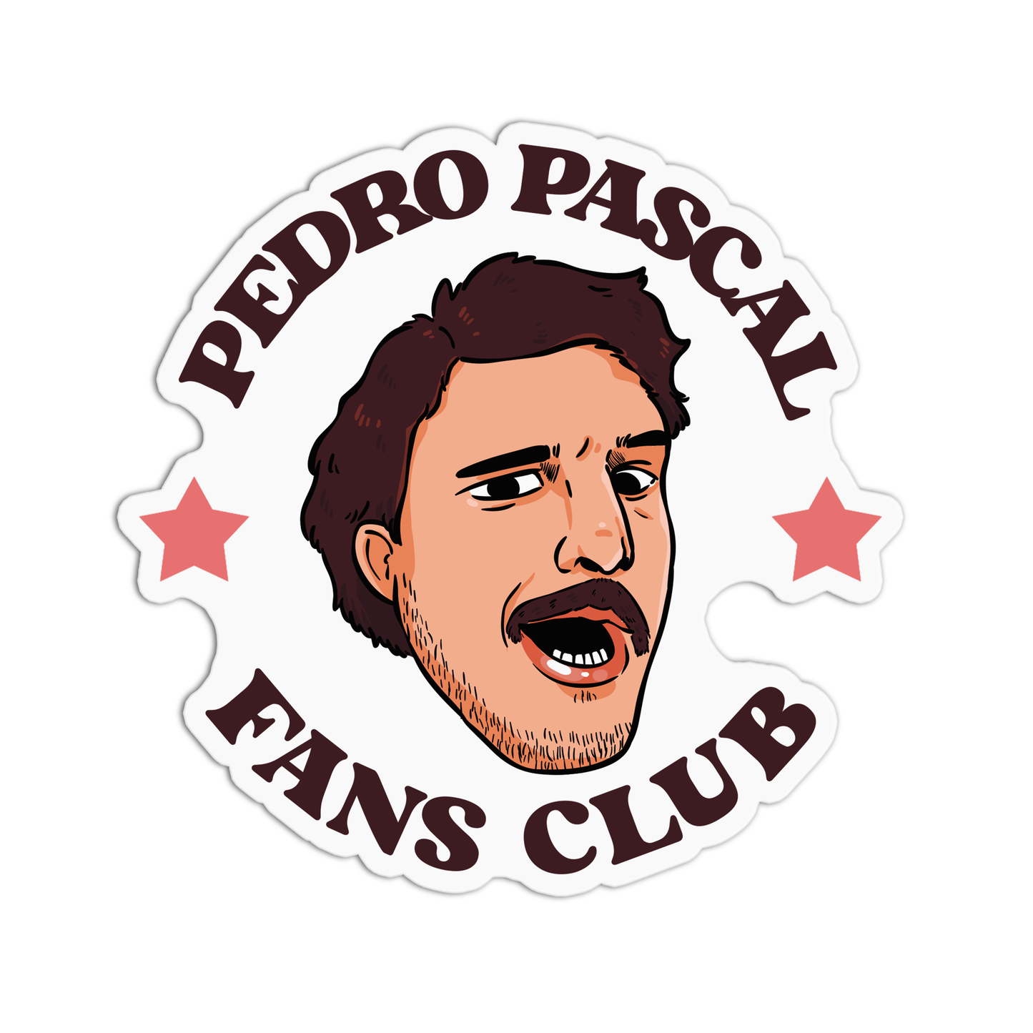 Pedro Pascal Fans Club Pedro Pascal Stickers