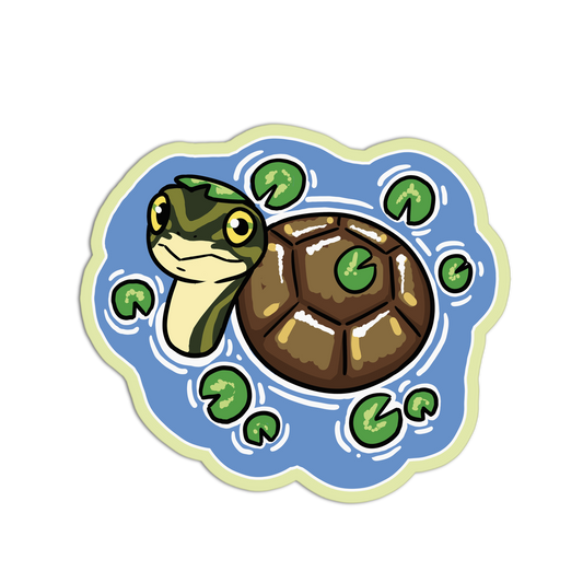 Shell-don Turtle Pets Sticker
