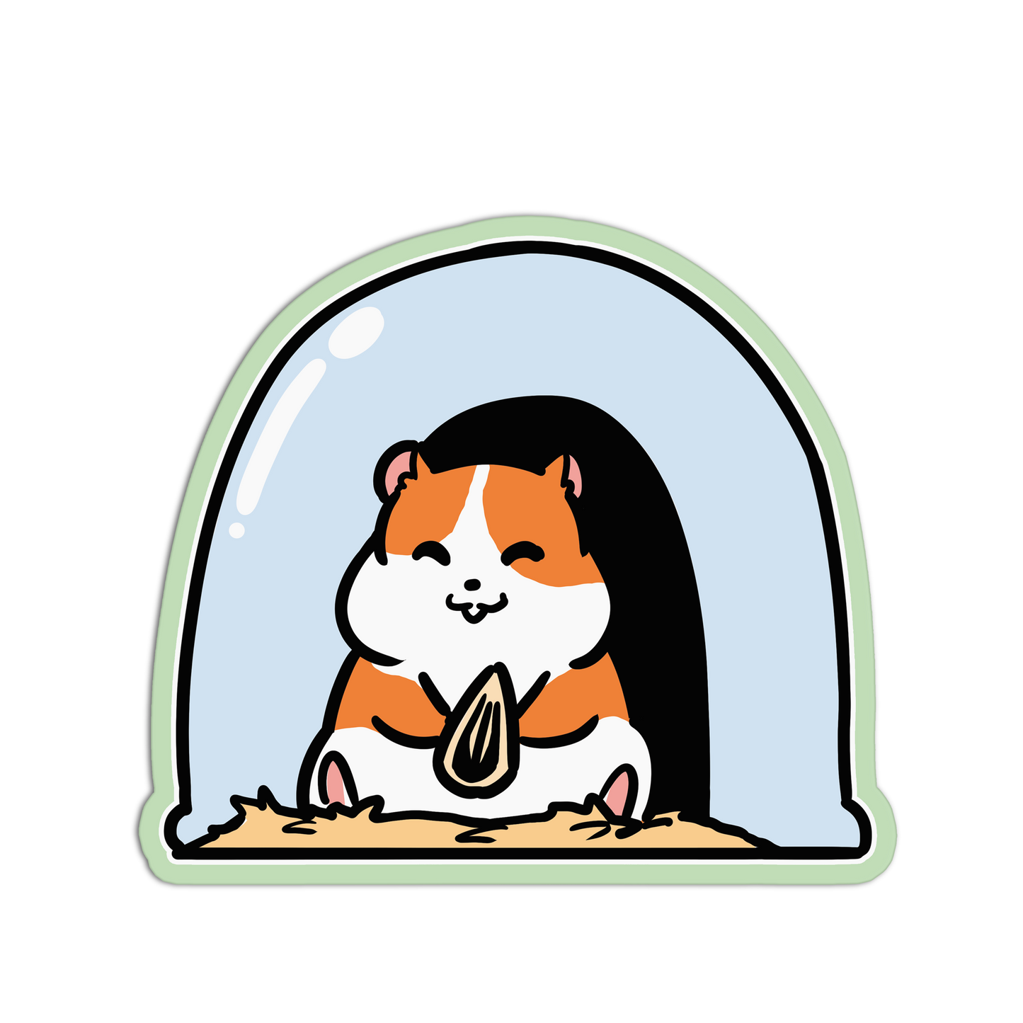 Hamster-ton Pets Sticker