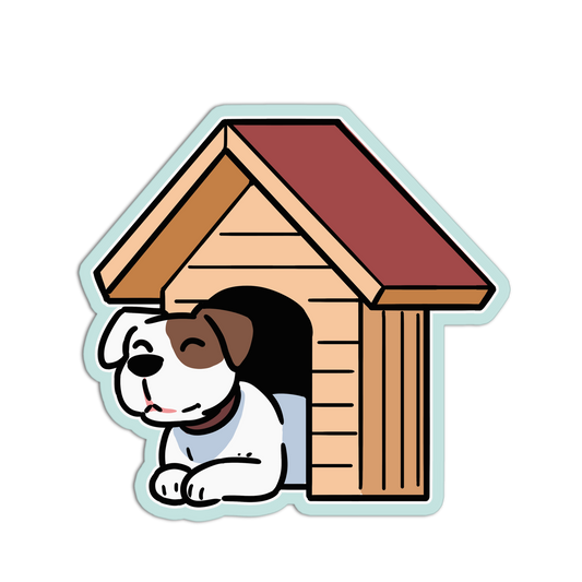 Stay-Puft Dog Pets Sticker
