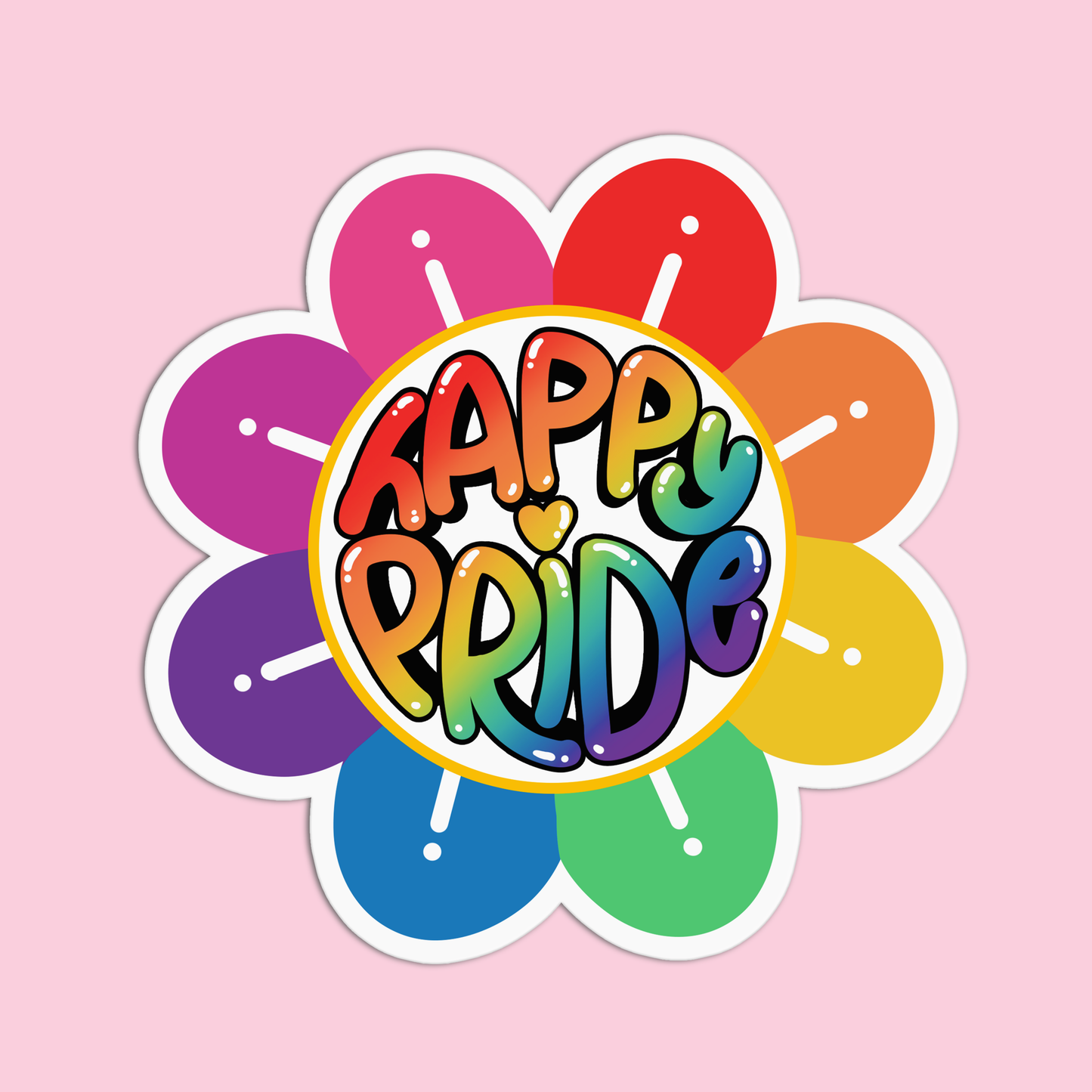 Happy Pride Sticker
