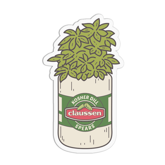 Pickle Jar - Planter Asian Foods Sticker