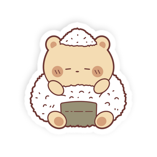 Rice Bowl - Onigiri Bear Sticker