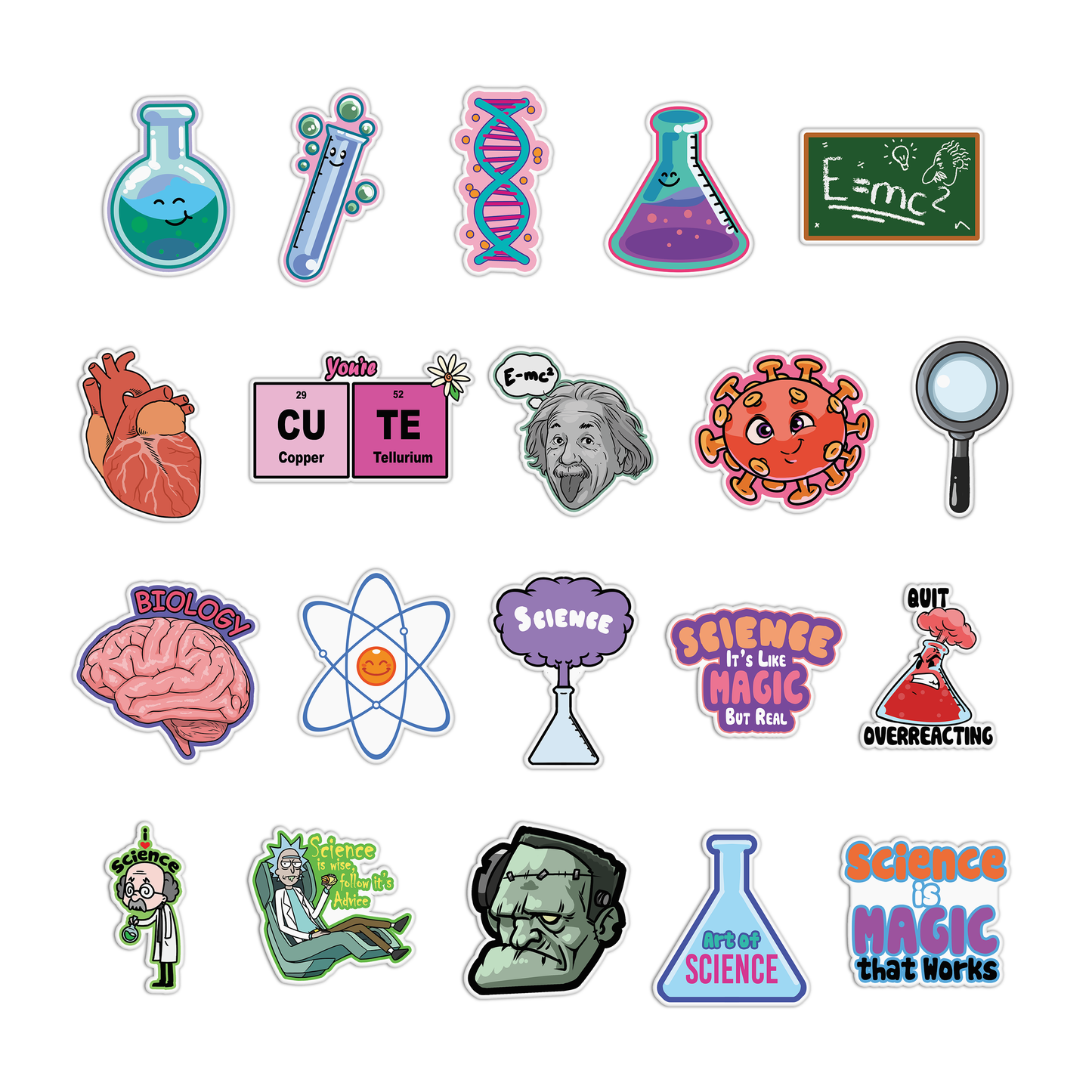 Science Sticker Pack
