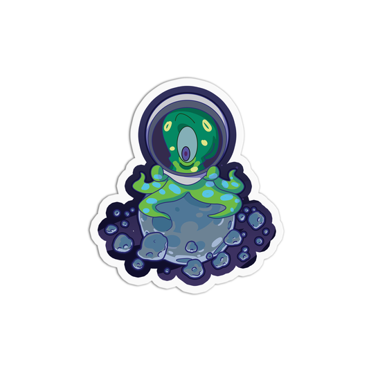 Alien Space One Sticker