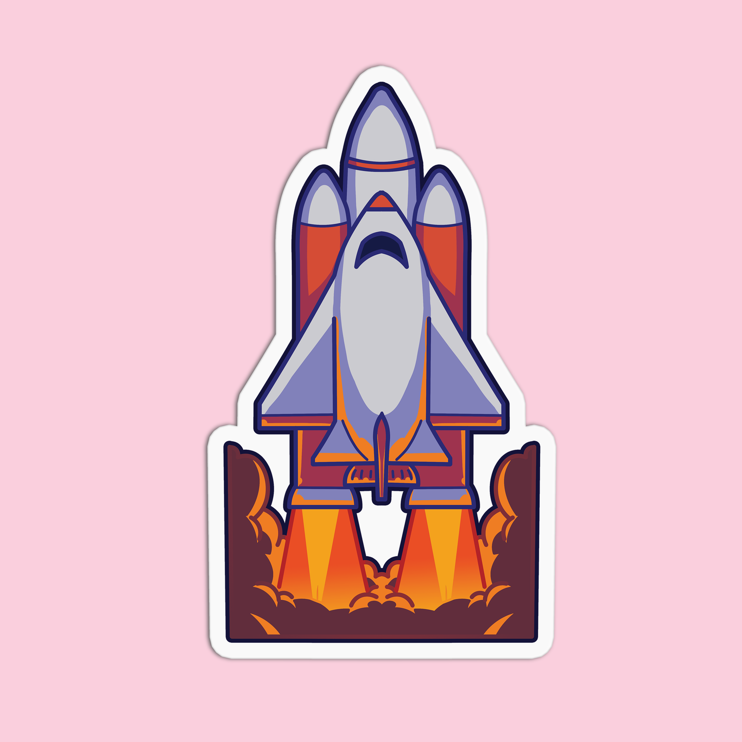 Spaceship 2 One Sticker
