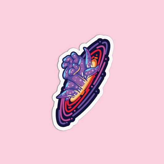 Alien 2 Space One Sticker