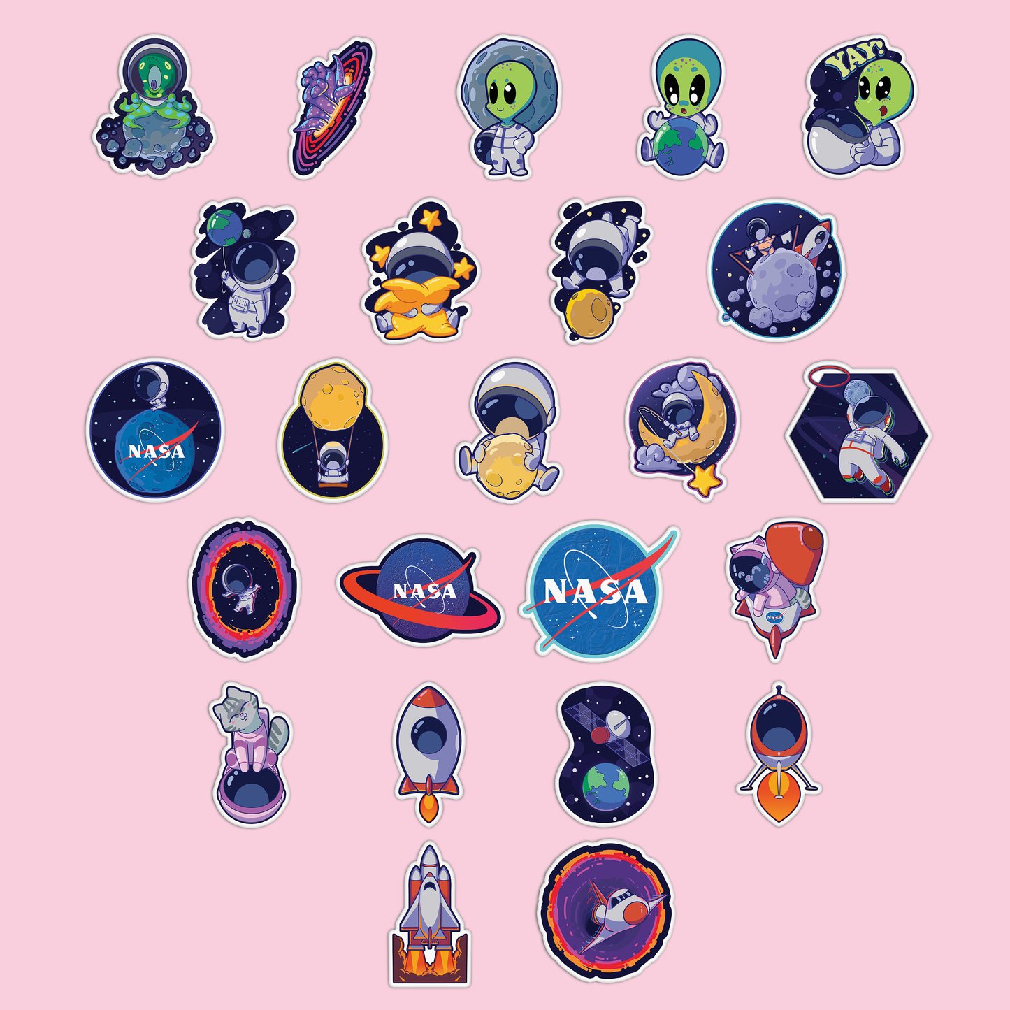 Space One Sticker Pack