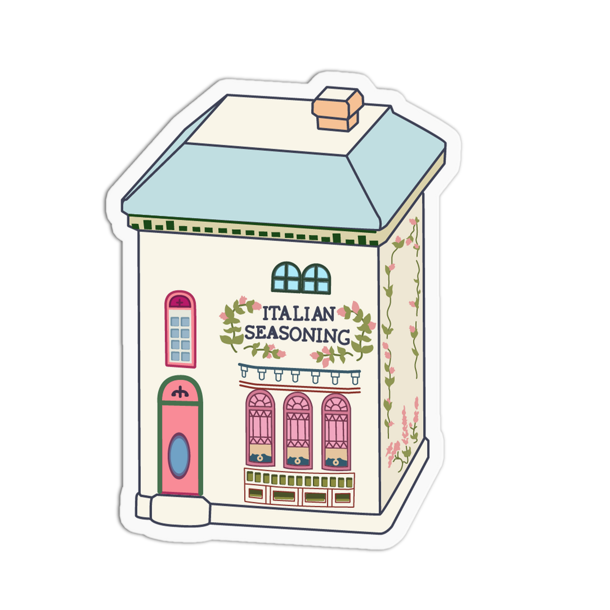 Italian Seasoning - Spices Village Sticker