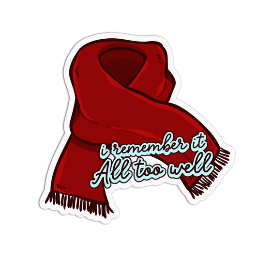 I remember it All too well Taylor Swift Sticker