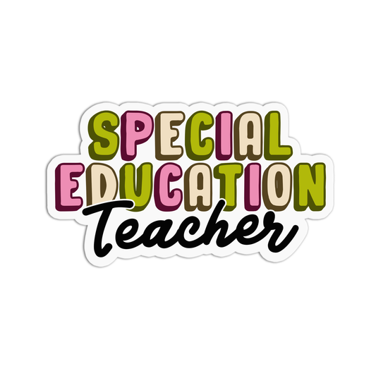 Special Education Teacher Stickers