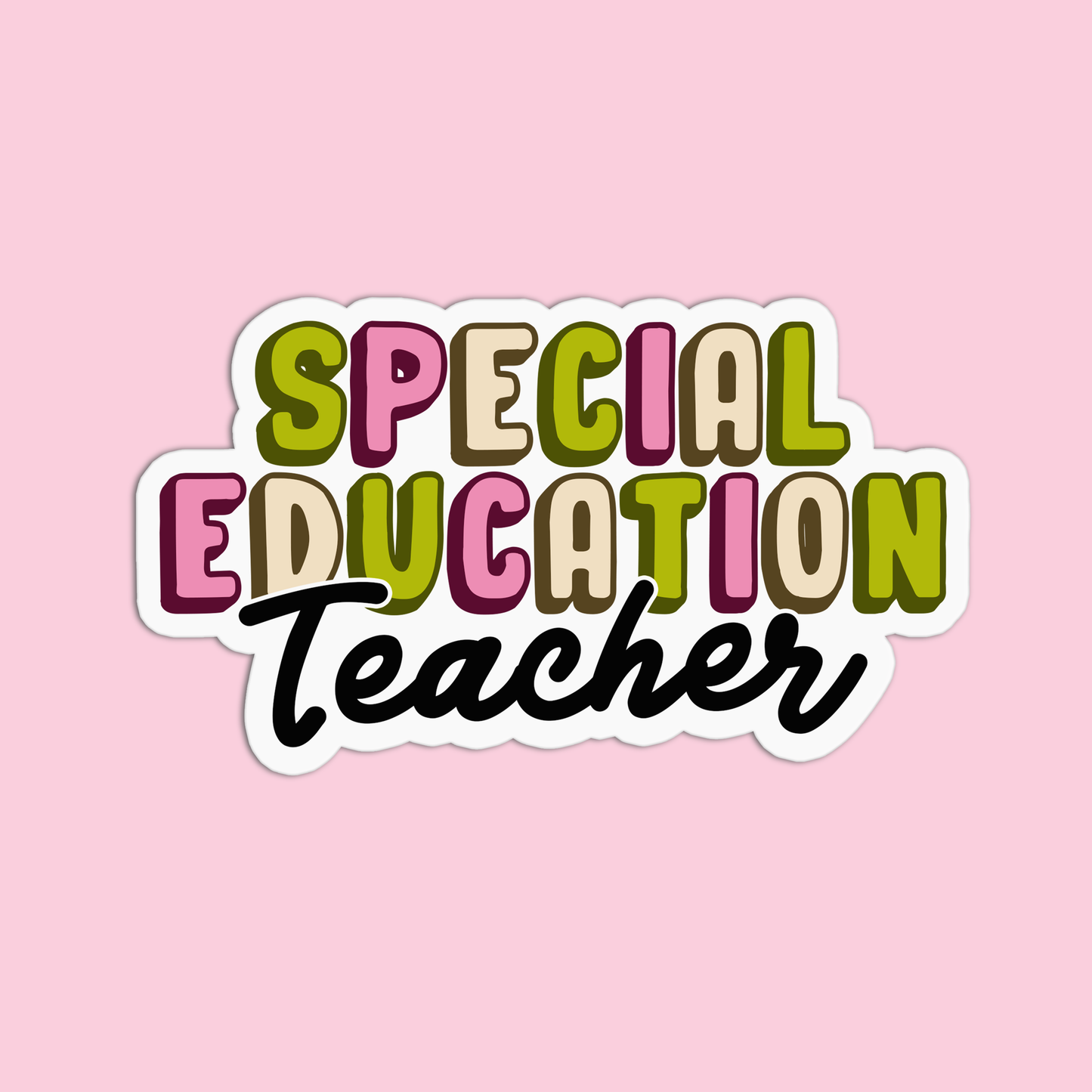 Special Education Teacher Stickers
