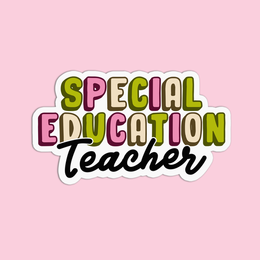 Special Education Teacher Stickers