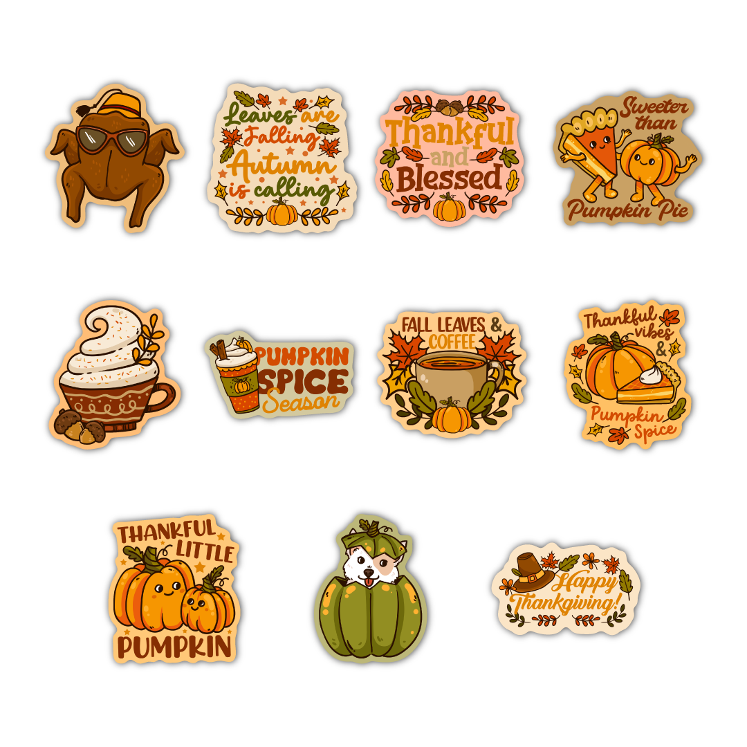 Thanksgiving Sticker Pack