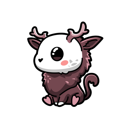 Wendigo Cryptozoology Sticker