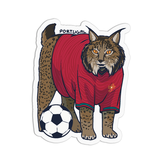 Portugal Lynx Soccer World Cup Sticker
