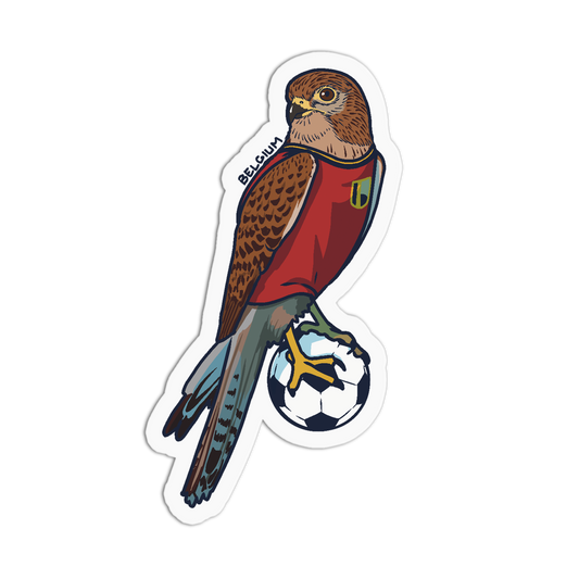 Belgium Kestrel Soccer World Cup Sticker