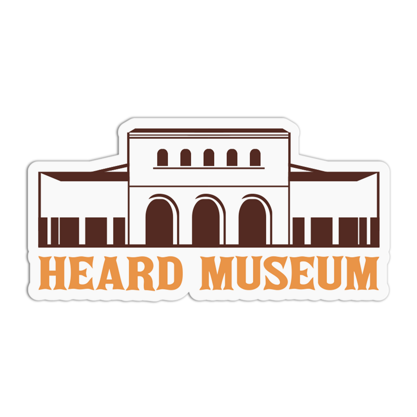 Logo of the Heard Museum with a building silhouette and 'HEARD MUSEUM' text.