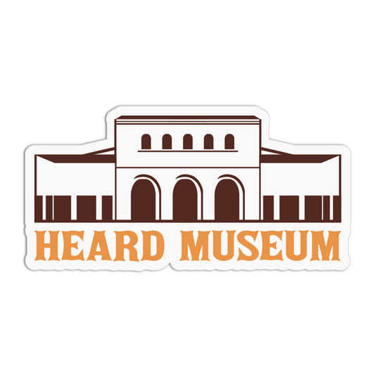 Logo of the Heard Museum with a building silhouette and 'HEARD MUSEUM' text.