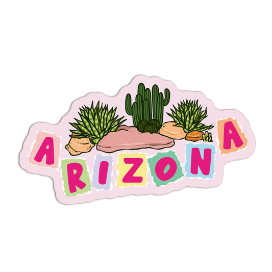 Succulent Garden - Coquette Arizona Sticker