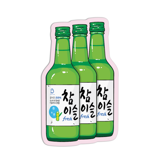 K-Soul Spirit Set Asian Drinks Stickers