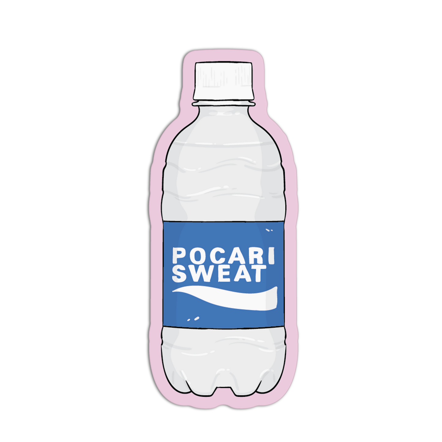 Blue Wave Refresh Asian Drinks Stickers