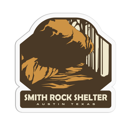 Smith Rock Austin Travel Stickers