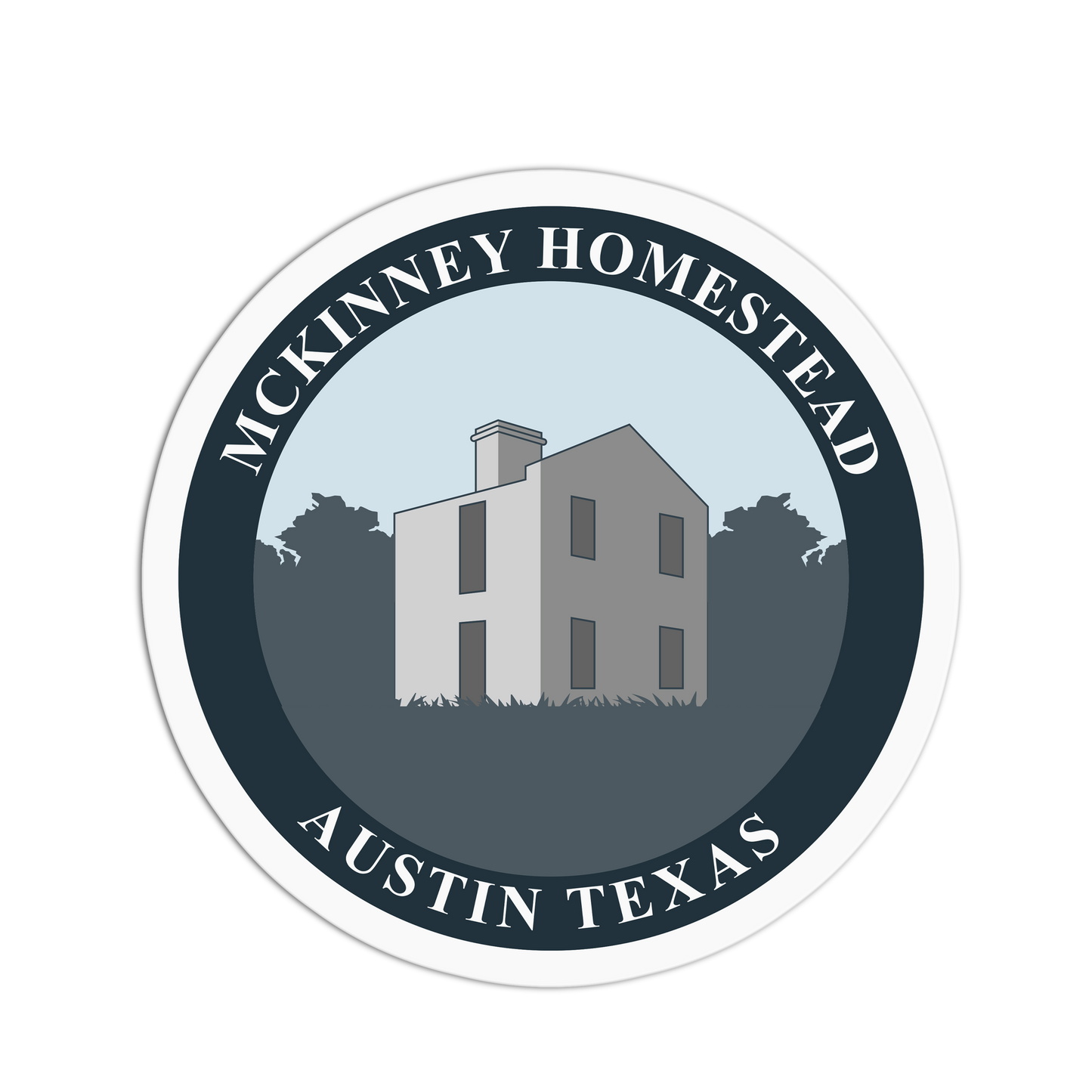 McKinney Homestead Austin Travel Stickers