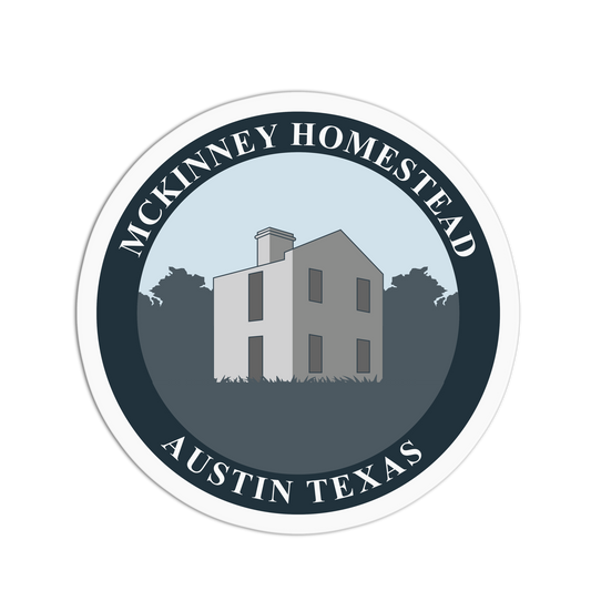 McKinney Homestead Austin Travel Stickers