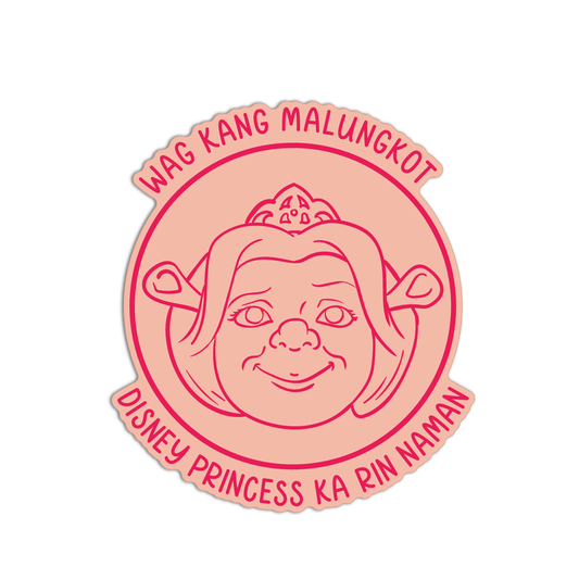 Wag Kang Malungkot Quotes For Coffee Sticker