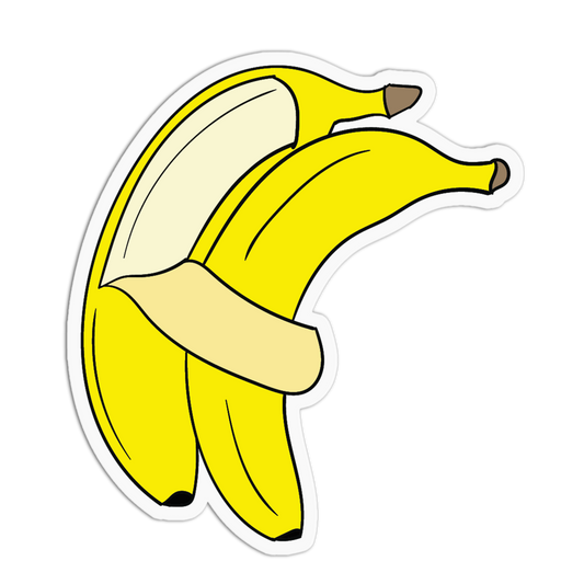 Illustration of a bunch of bananas on a white background