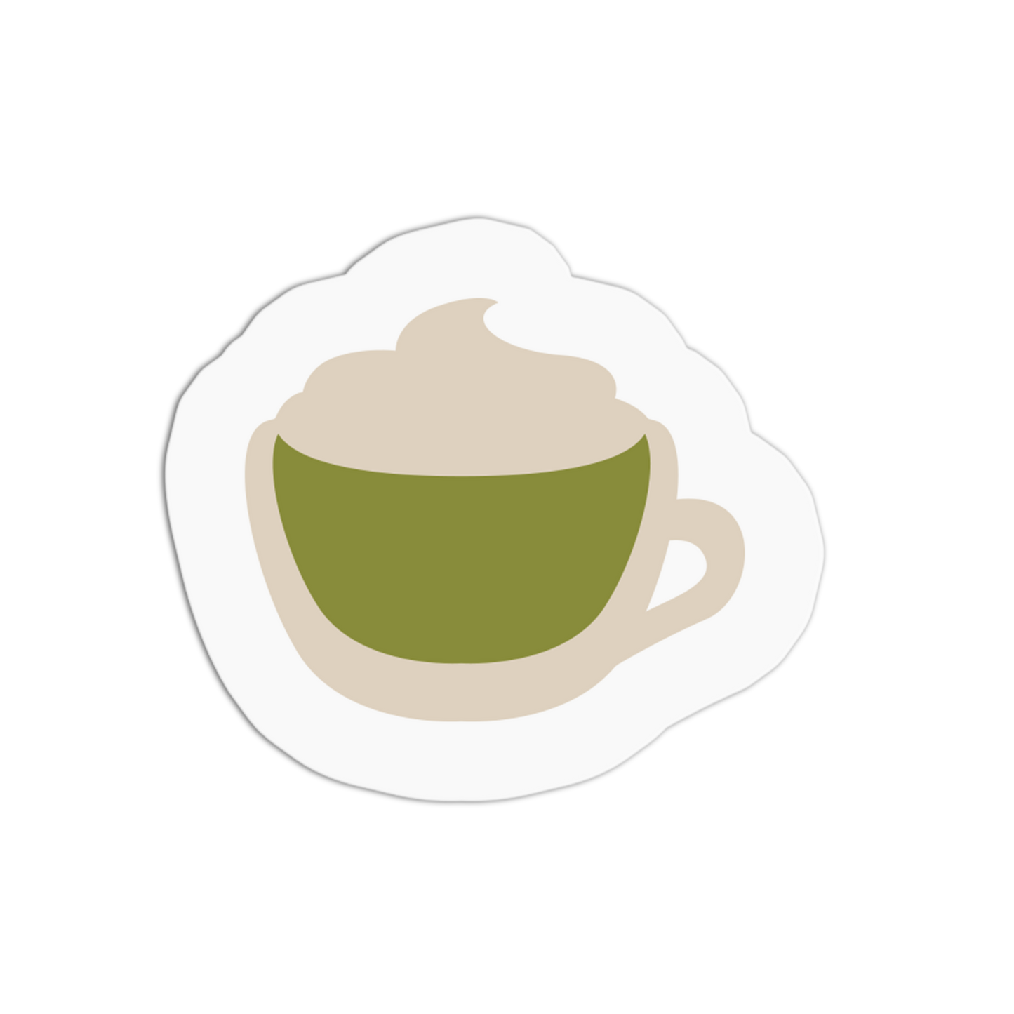 Matcha Latte Coffee Stickers