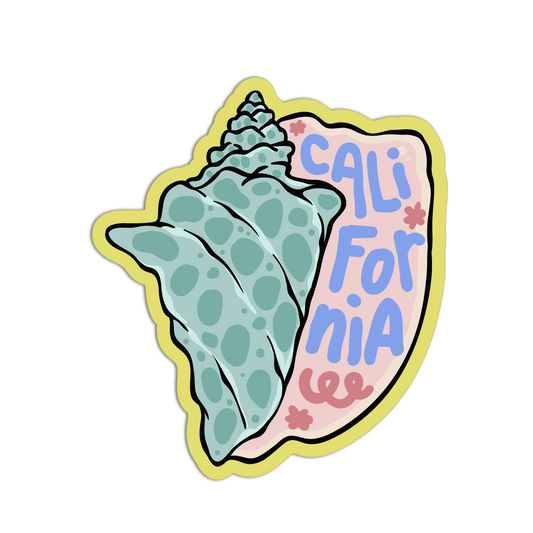 Blue Conch - Cali Beach Sticker