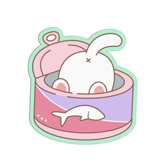 Cat Butt Inside Can Cats Sticker