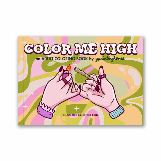 Color Me High Coloring Book