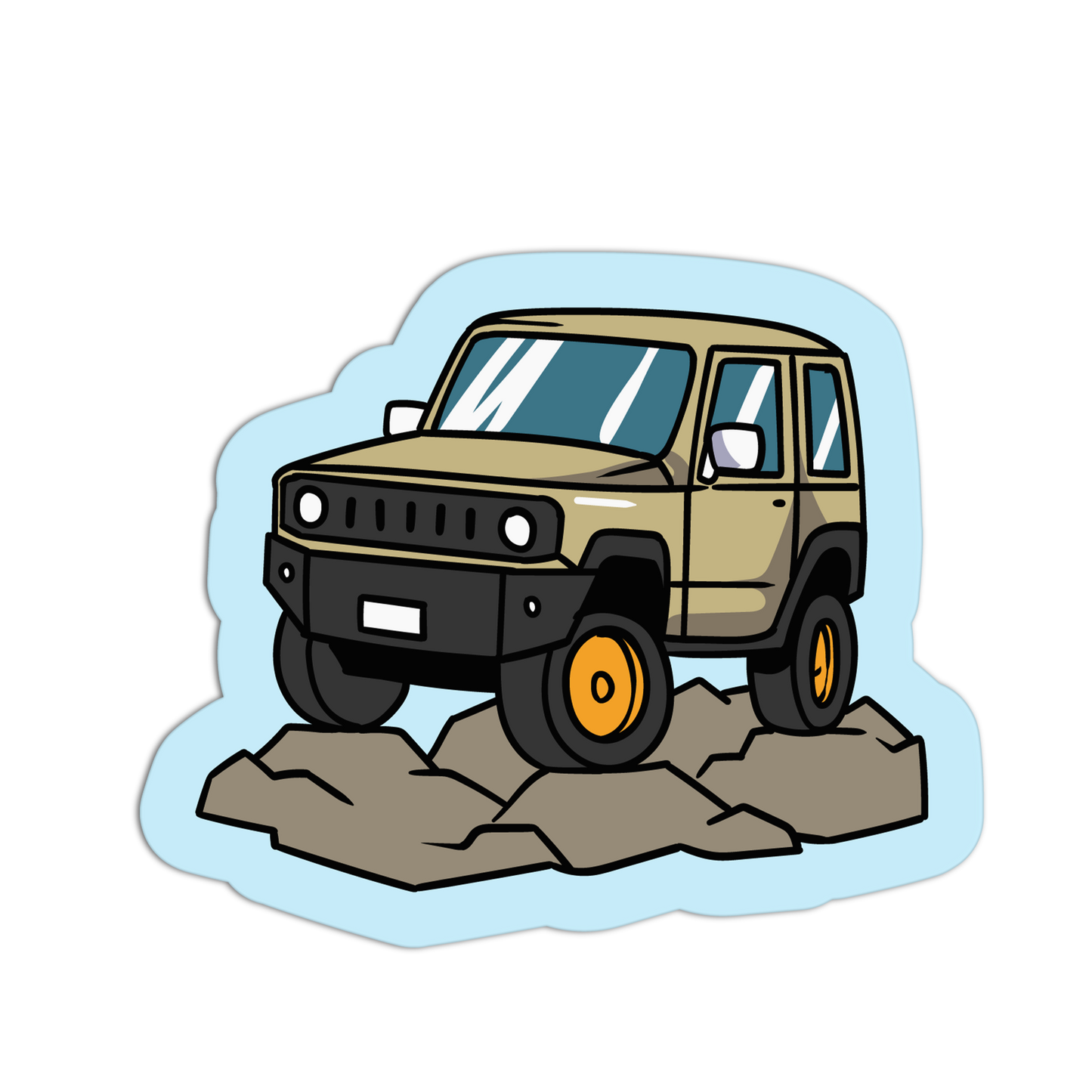 Suzuki Jimny - Car Meet Sticker