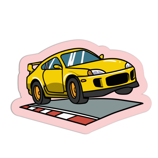 Toyota Supra (A80) - Car Meet Sticker