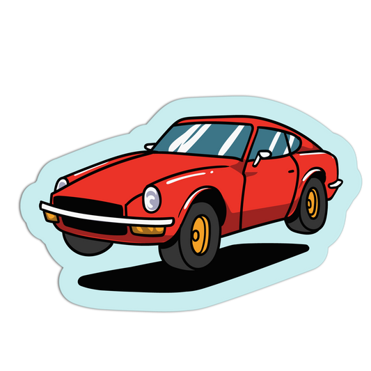 Nissan 240Z - Car Meet Sticker