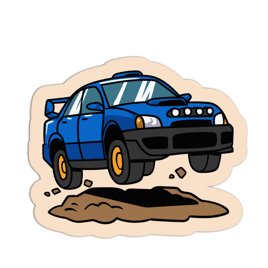Subaru WRX STI - Car Meet Sticker