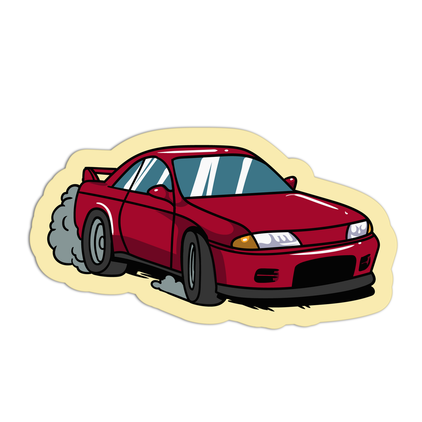 Nissan Skyline R32 - Car Meet Sticker